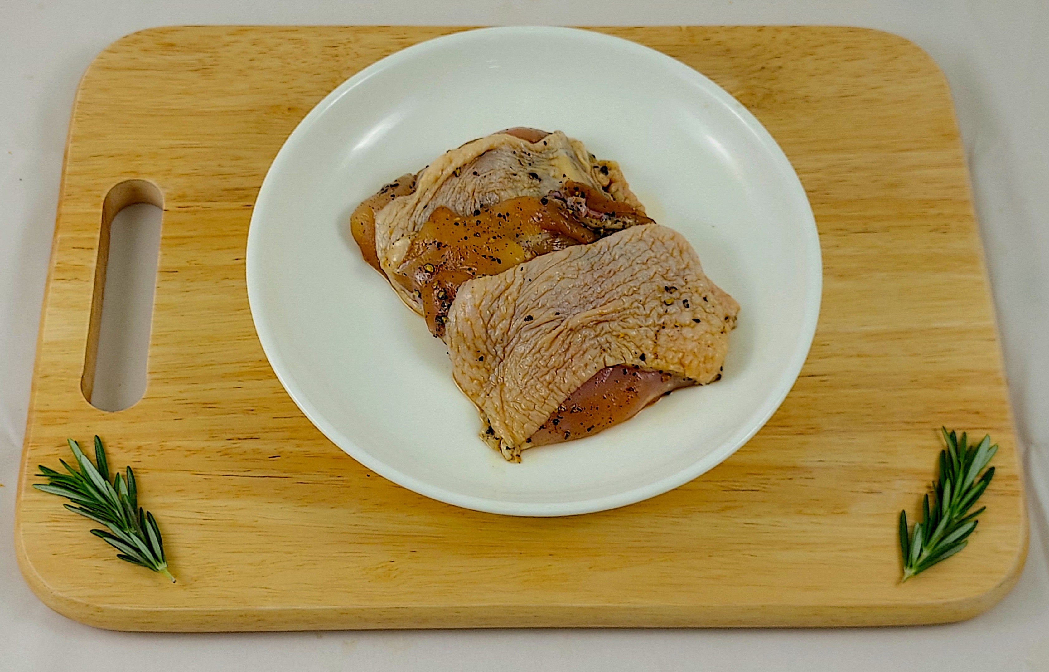 Marinated Chicken Leg, Boneless(black pepper) 